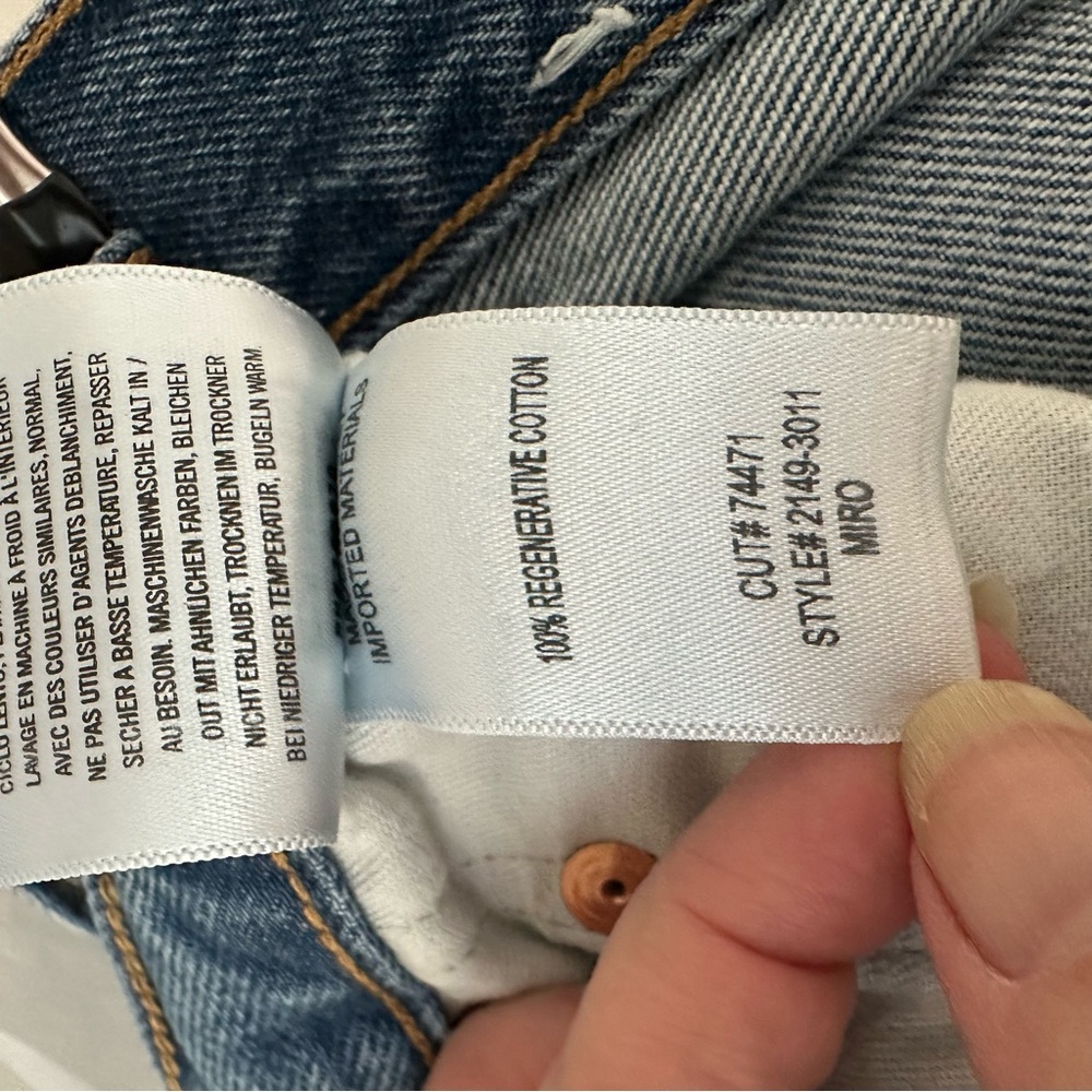 Citizens of Humanity Miro Relaxed Jeans SZ 28
Mid Blue Barrel Leg Casual - Picture 9 of 10